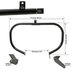 Black Highway Crash Bar Engine Guard for Honda VT750 Shadow Phantom (2010–2023)