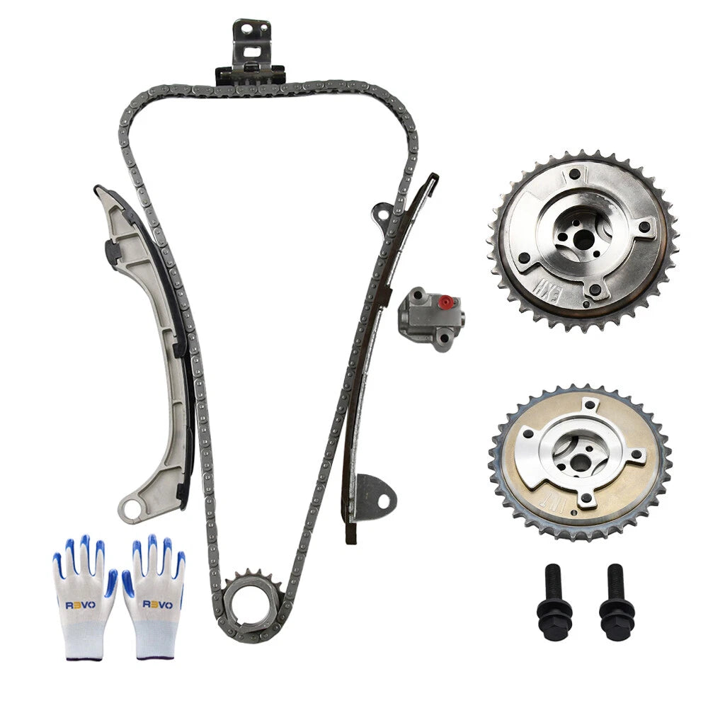 Timing Chain Kit VVT Sprockets for Toyota RAV4 Camry Scion tC (2009–2014)