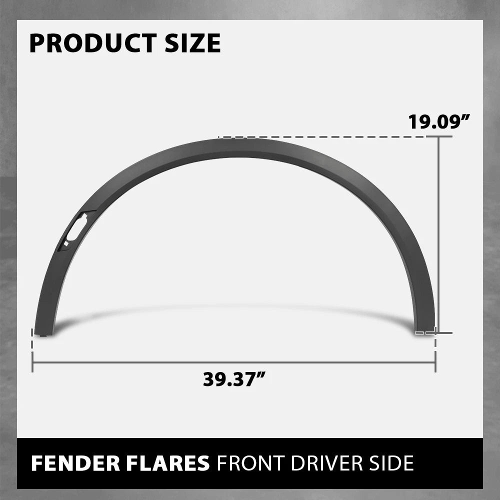 Front Left Fender Flare Trim for Cadillac XT5 (2017–2024)