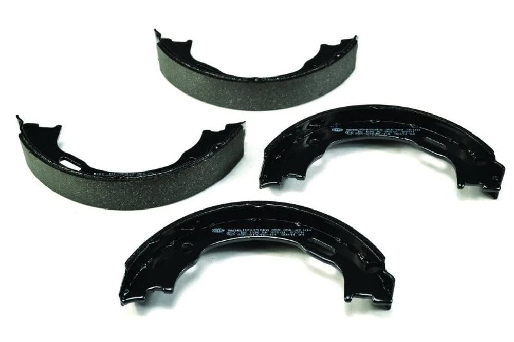 Set of 2 Rear Parking Brake Shoes for Dodge Challenger, Magnum (2008–2010)