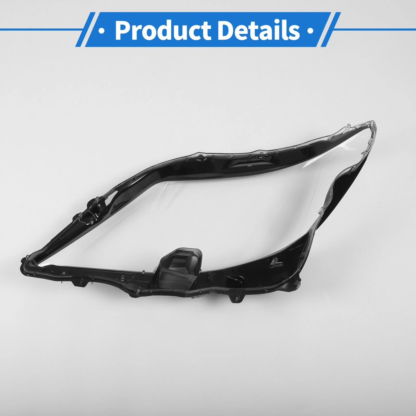 Headlight Lens Cover for Lexus LS460 (2007–2009) PC Clear