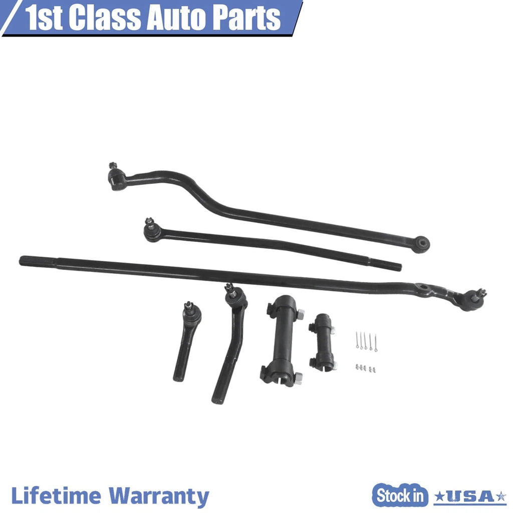 Set of 2 Tie Rod Adjusting Sleeves for Dodge Ram 4WD (1998–1999)