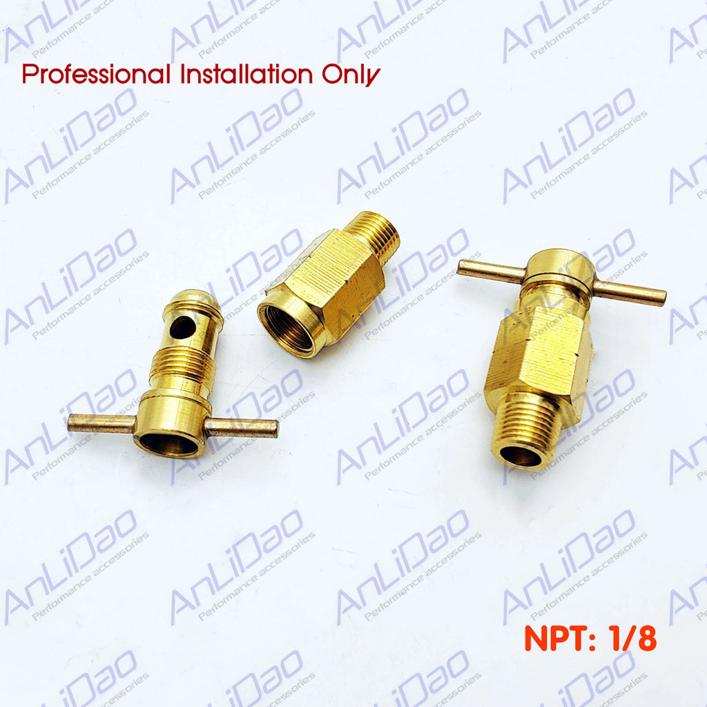 2Pcs Drain Tap NPT1/8 Inch for Volvo Penta B18 B20 B21 B30 D19 D21 D22 D27