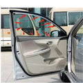 Left Door Glass Weatherstrip Seal for Toyota Corolla (2002-2007)