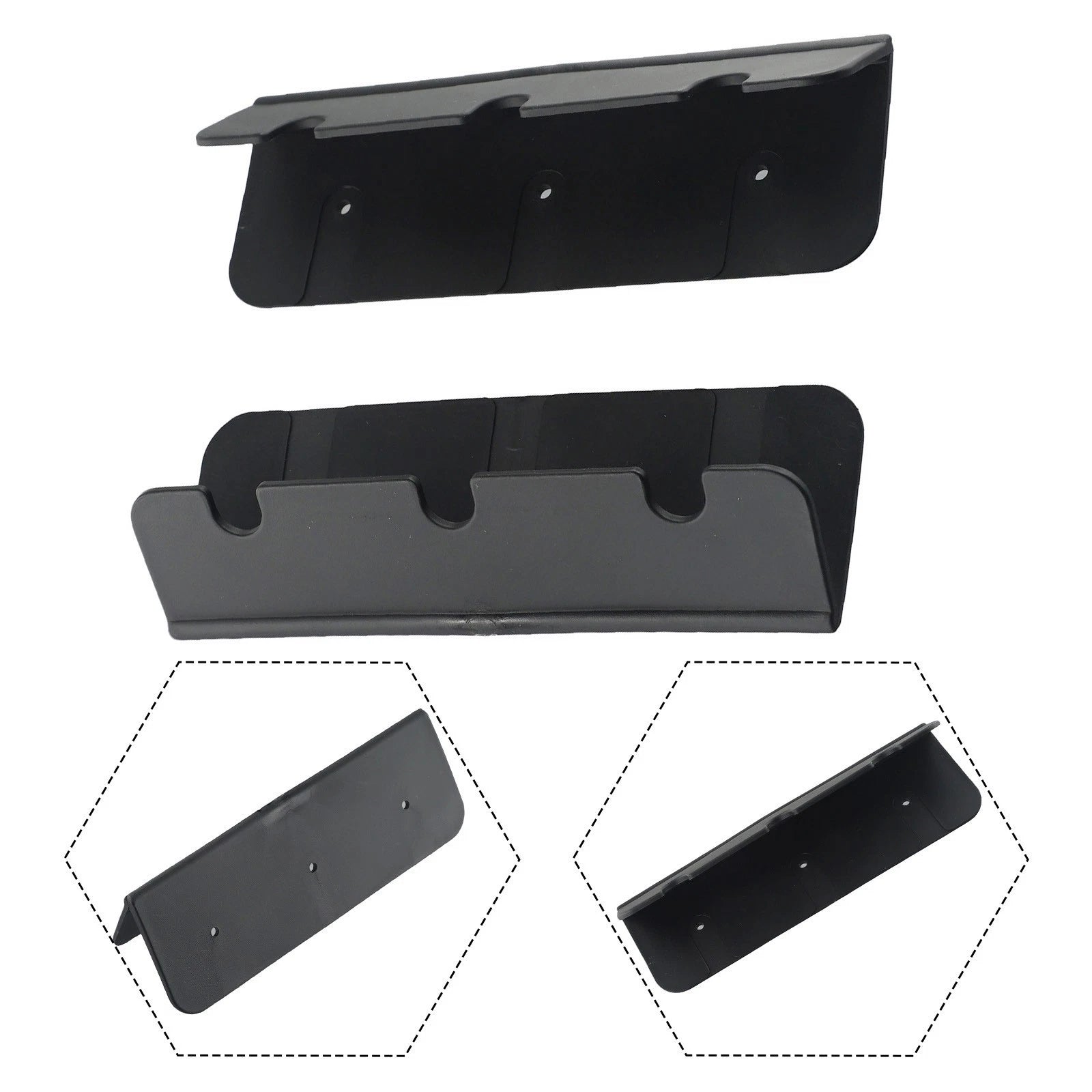Seat Hooks Set of 2 for Rib Dinghy Yacht (PVC)