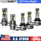 Set of 5 LED Headlight Bulbs H11 H4 H13 H7 9005 9006 for