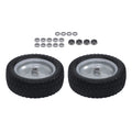 2-Pack 13X5.00-6 Solid Tire & Wheel for Lawn Mower (Fits )