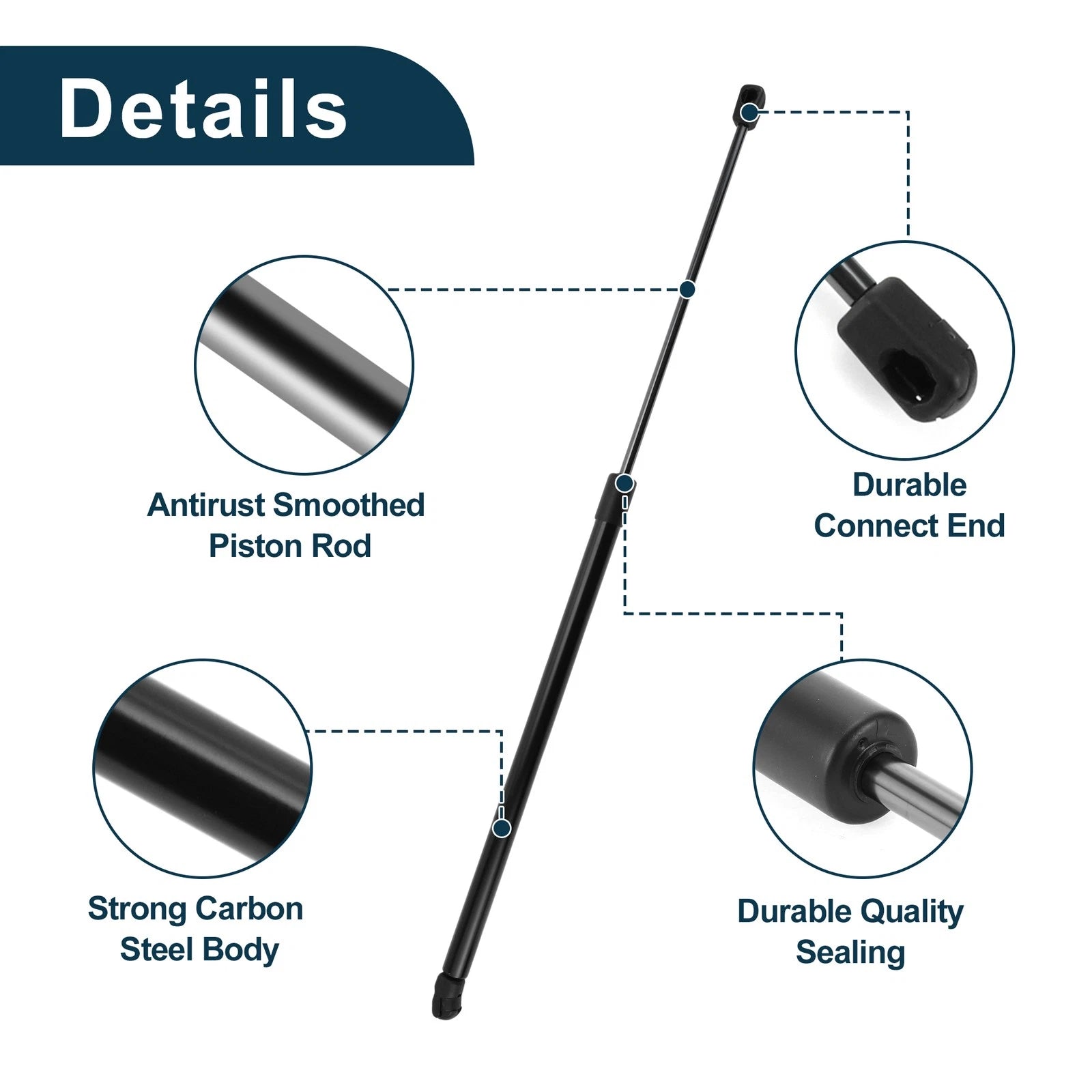 Rear Hatch Lift Supports Struts No. 1637400045 for Mercedes-Benz ML320 (1998–2005)