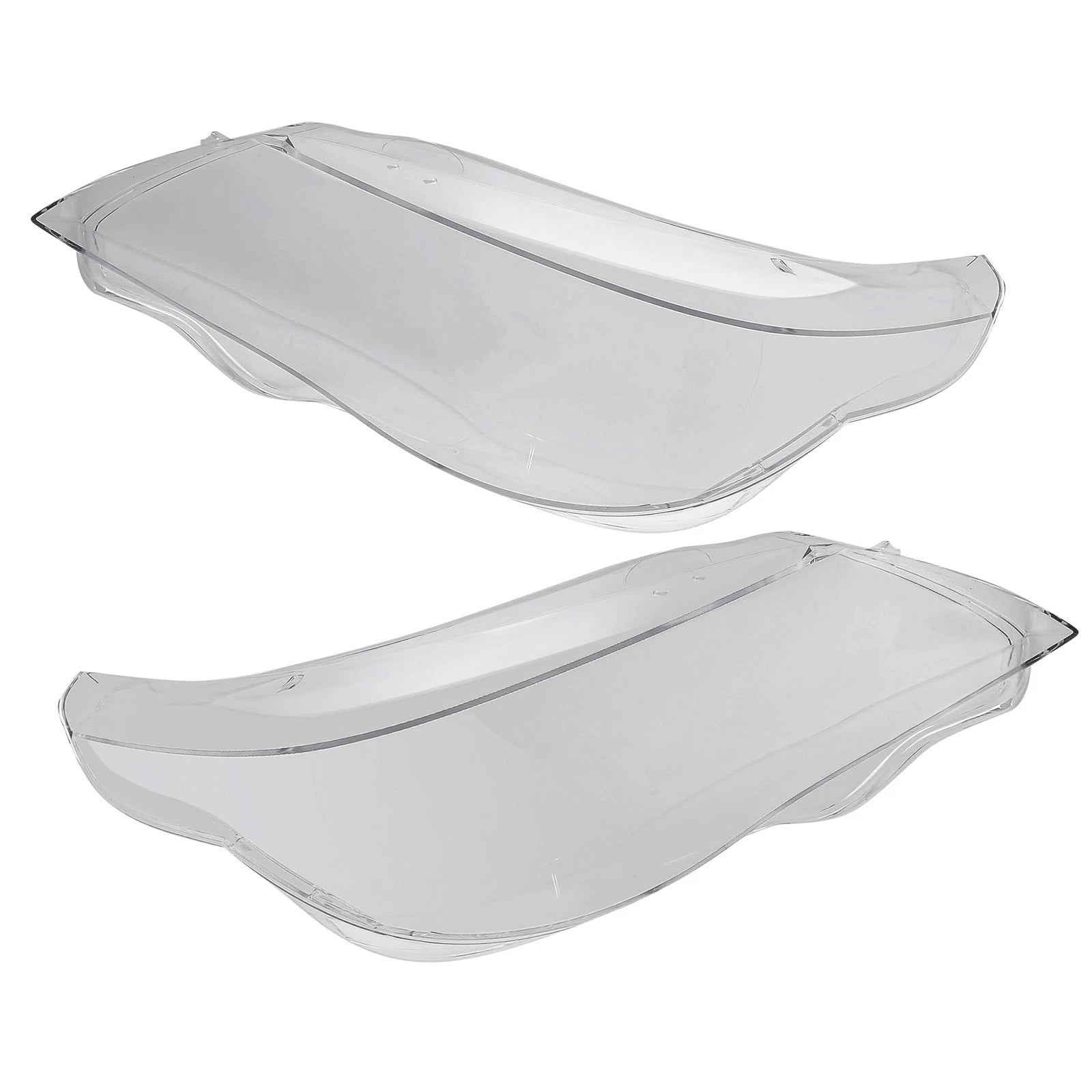 Set of 2 Headlight Lens Covers for BMW E60 E61 (2003–2010) 63127165570