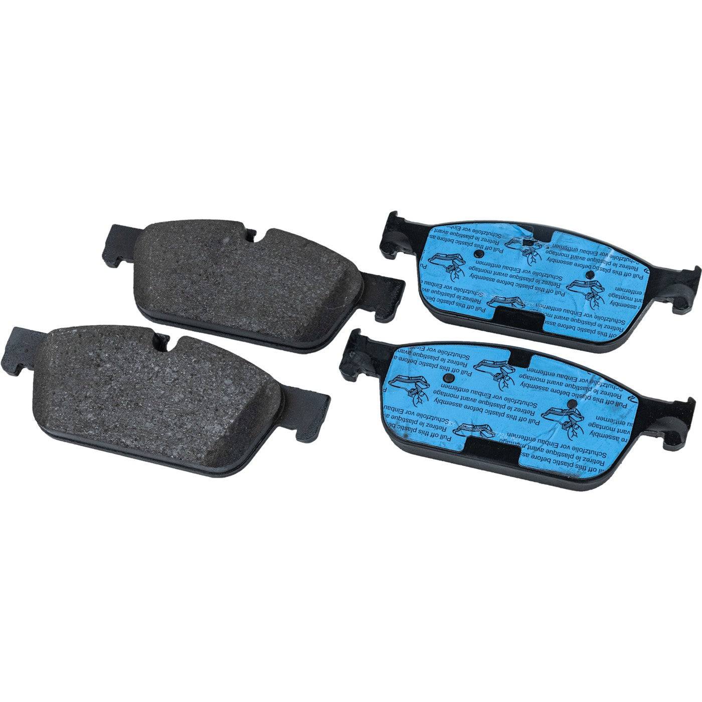 Front Brake Pad Set for Mercedes Benz GL450 AMG (2013–2014)