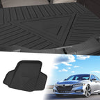 Flat Face Cargo Liner Rear Trunk Mat for Honda Accord (2018–2022) TPE