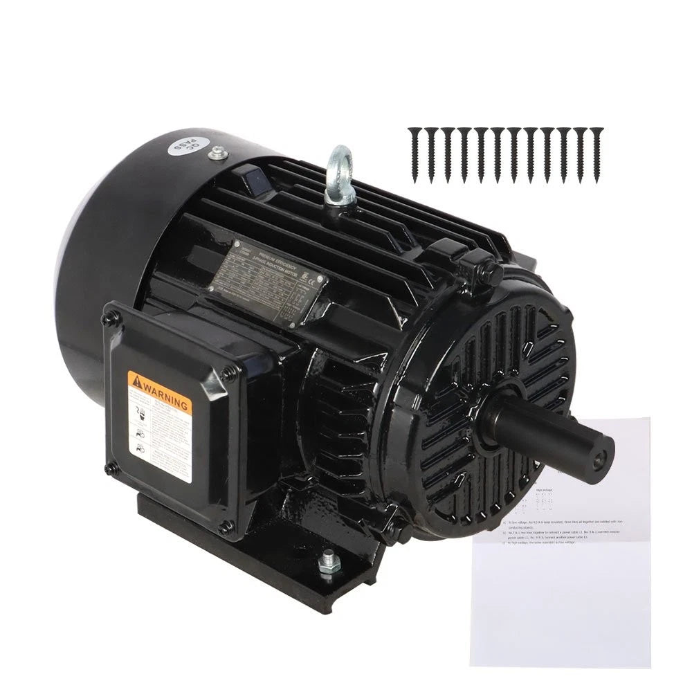 Electric Motor 5HP 1800RPM 3 Phase TEFC 184T Frame (230/460 Volt)