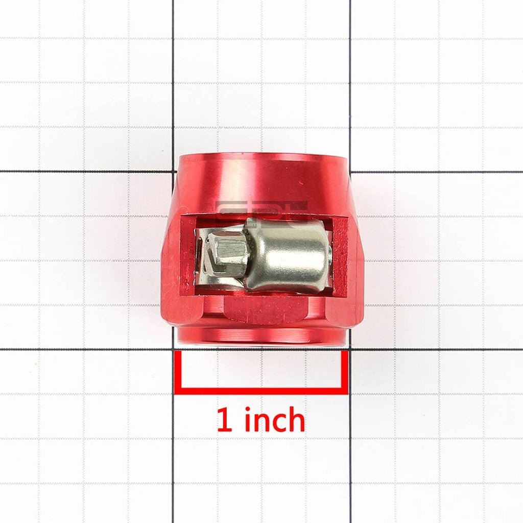10AN Push On Hose End Cover Clamp Finisher for Universal Applications