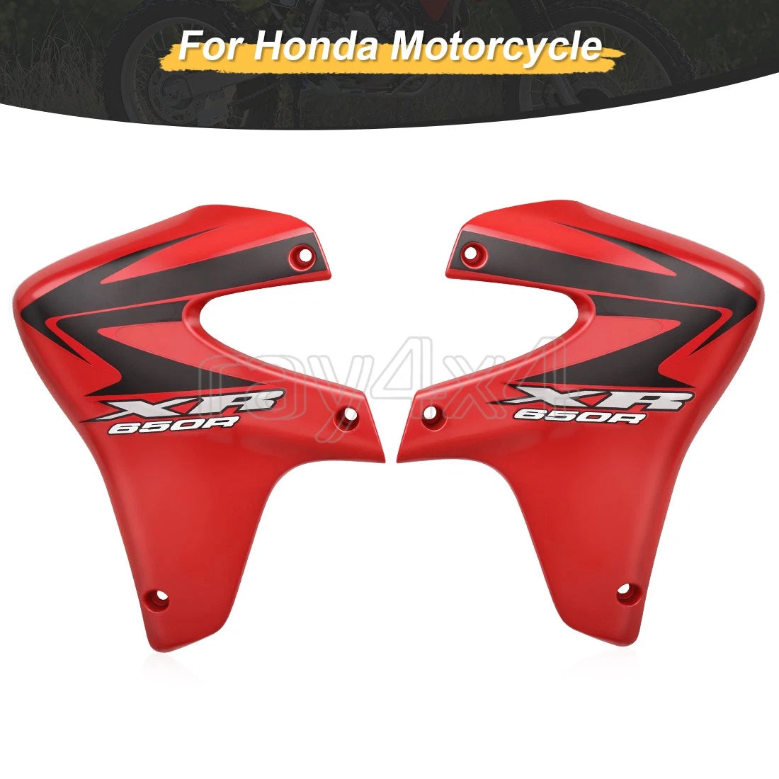 Set of 2 Radiator Shrouds for Honda XR650R (2000–2007)