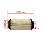 High Flow Air Cleaner for Off-road Vehicles (Robust ABS Material)