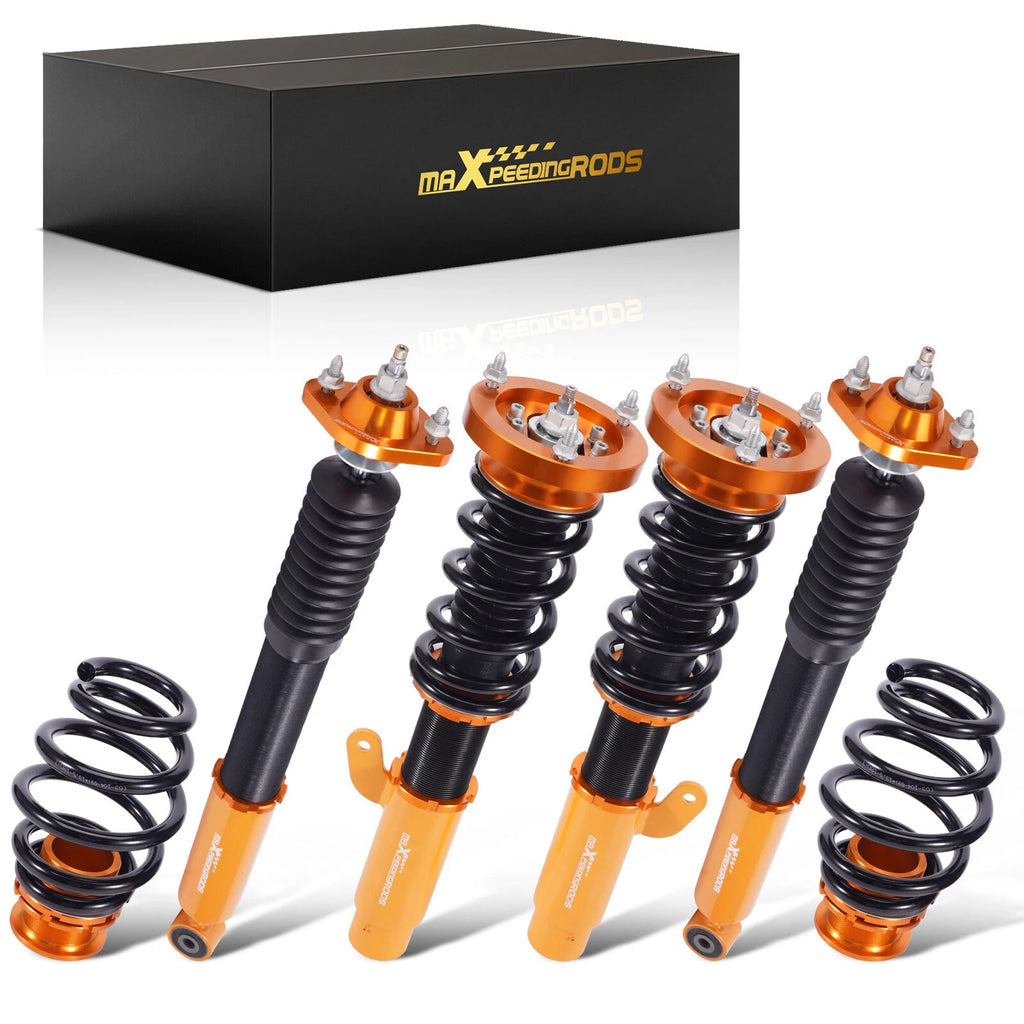 Coilover 24 Way Damper Shocks Springs Kit for BMW 3 E46 RWD (1999–2005)