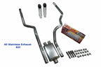 Dual Exhaust Tips for Chevy GMC 1500 (1999–2006) - Stainless Slash Tip