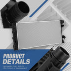 Radiator 13510 for Ford F150 (2015–2020) 3.5L/5.0L & Expedition Lincoln