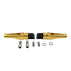 Gold Foot Pegs Rear Passenger Footrests for Yamaha YZF R1 R6 (2015-2023)