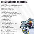 Air Intake Foam Filter for Ski-Doo Formula Z (1980–1987)