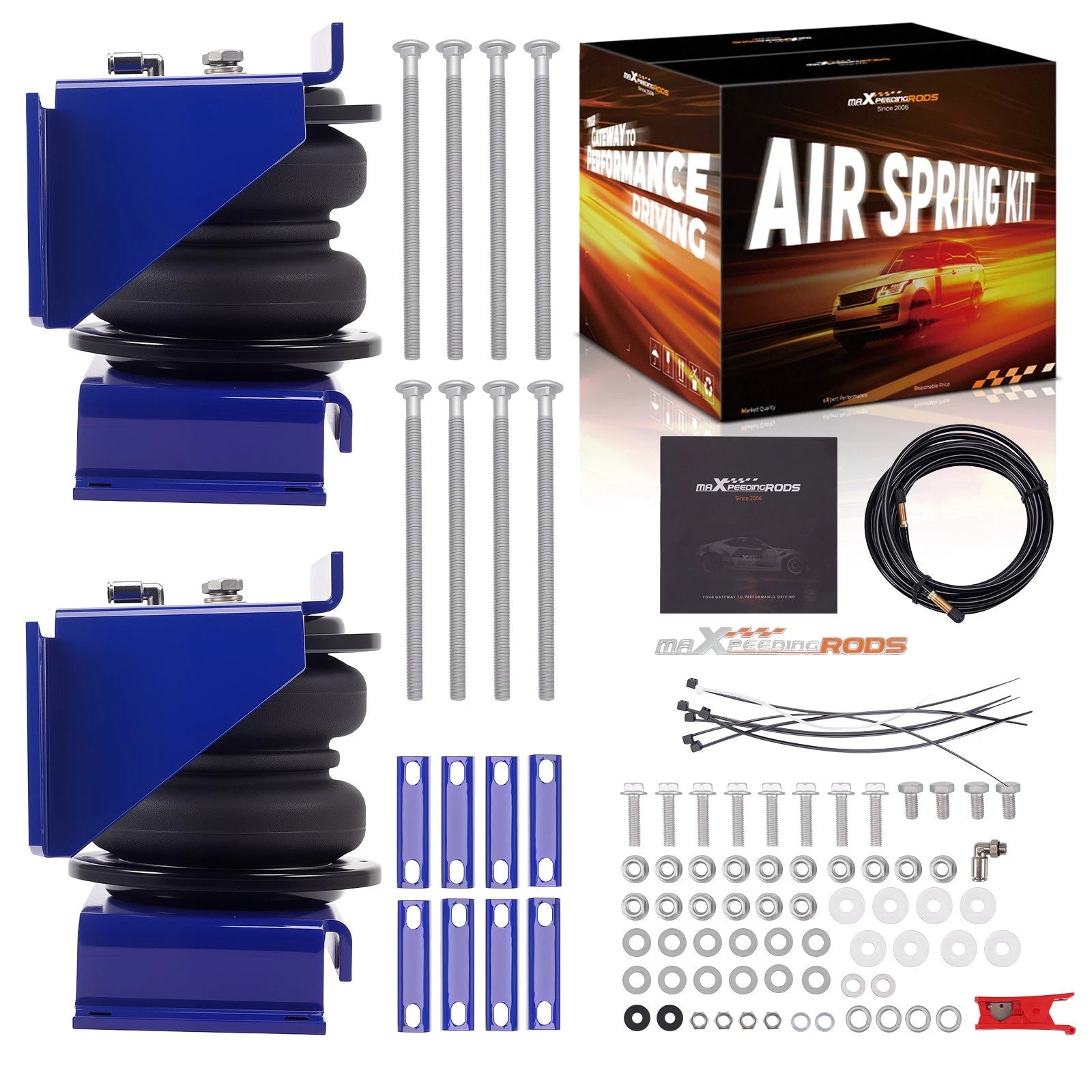 Air Spring Suspension Kit Rear For Ford Motorhome Class C E-450 96-26