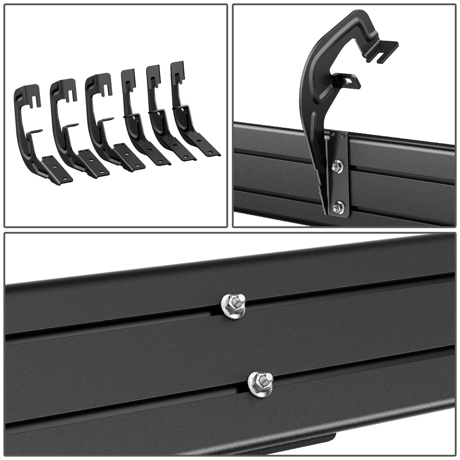 Set of 2 Step Nerf Bars for Silverado Sierra Extended Cab (2007–2019)