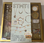 2X Personalized Charm Jewelry Craft Kit with Beads & Necklace Chain