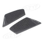 Motorcycle Gas Tank Knee Grip Decal Pad Black for Yamaha MT-10 (2016-2017)