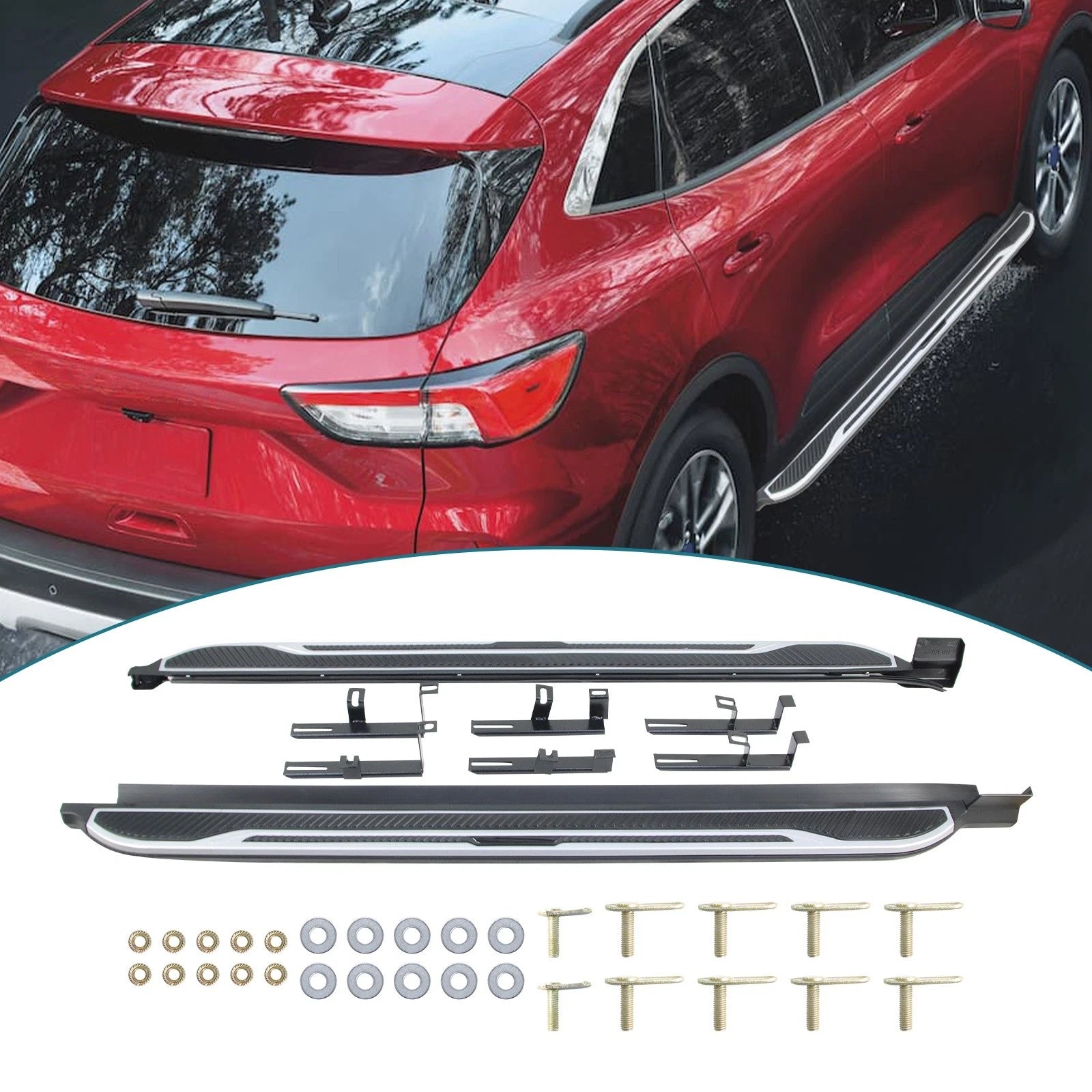 Running Boards Side Step Nerf Bar for Ford Escape (2020–2025)