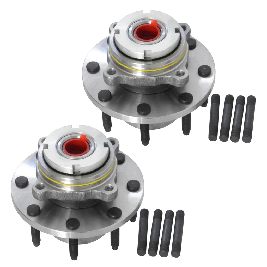 2X Wheel Bearing & Hub 515021 for Ford F-250 F-350 Super Duty (1999–2004)