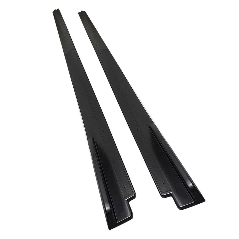 Set of 4 Black Side Skirt Extensions for Toyota Camry (2018–2023)