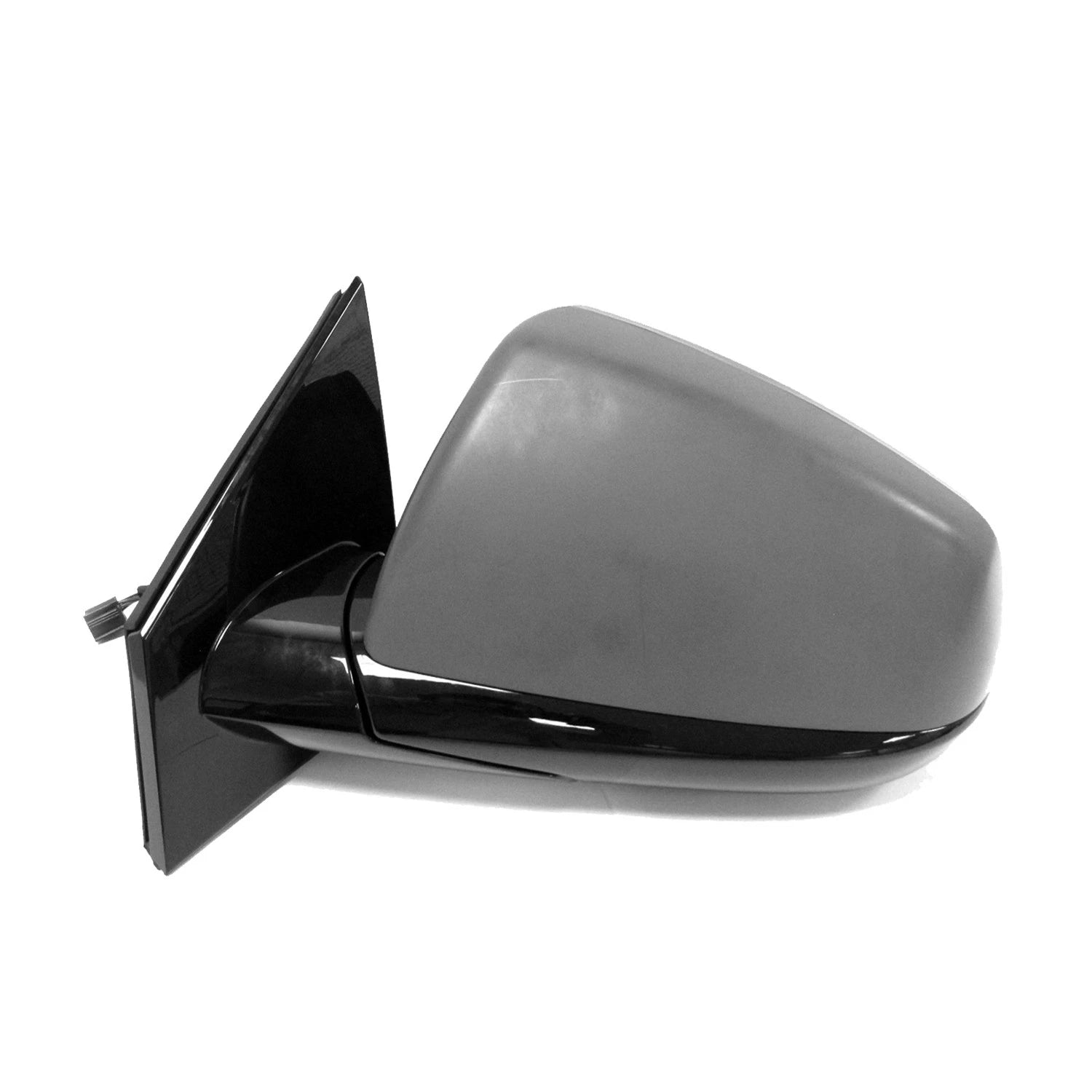 Replacement Ready to Paint Driver Side Power Door Mirror w Heated Glass for
