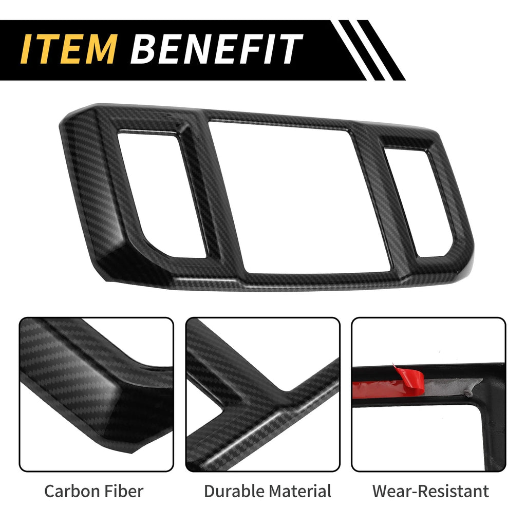 Rear Air Vent Armrest AC Outlet Panel Cover Trim for Ford F-150 (2015–2020)