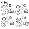 Set of 4 Carburetor Rebuild Kits for B&S 492495 493762 498260