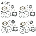 Set of 4 Carburetor Rebuild Kits for B&S 492495 493762 498260
