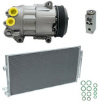 A/C Compressor Kit With Condenser Replacement for Jeep Renegade 1.4L (2015–2018)