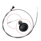 Rotary Push Pull Choke Cable for Universal Applications (2-3/4" Travel)