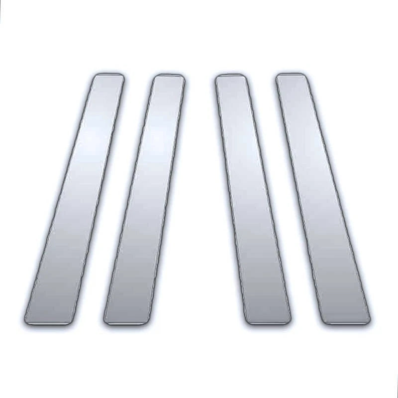 4Pc Chrome Pillar Post Covers for Lincoln Zephyr (2006–2009)