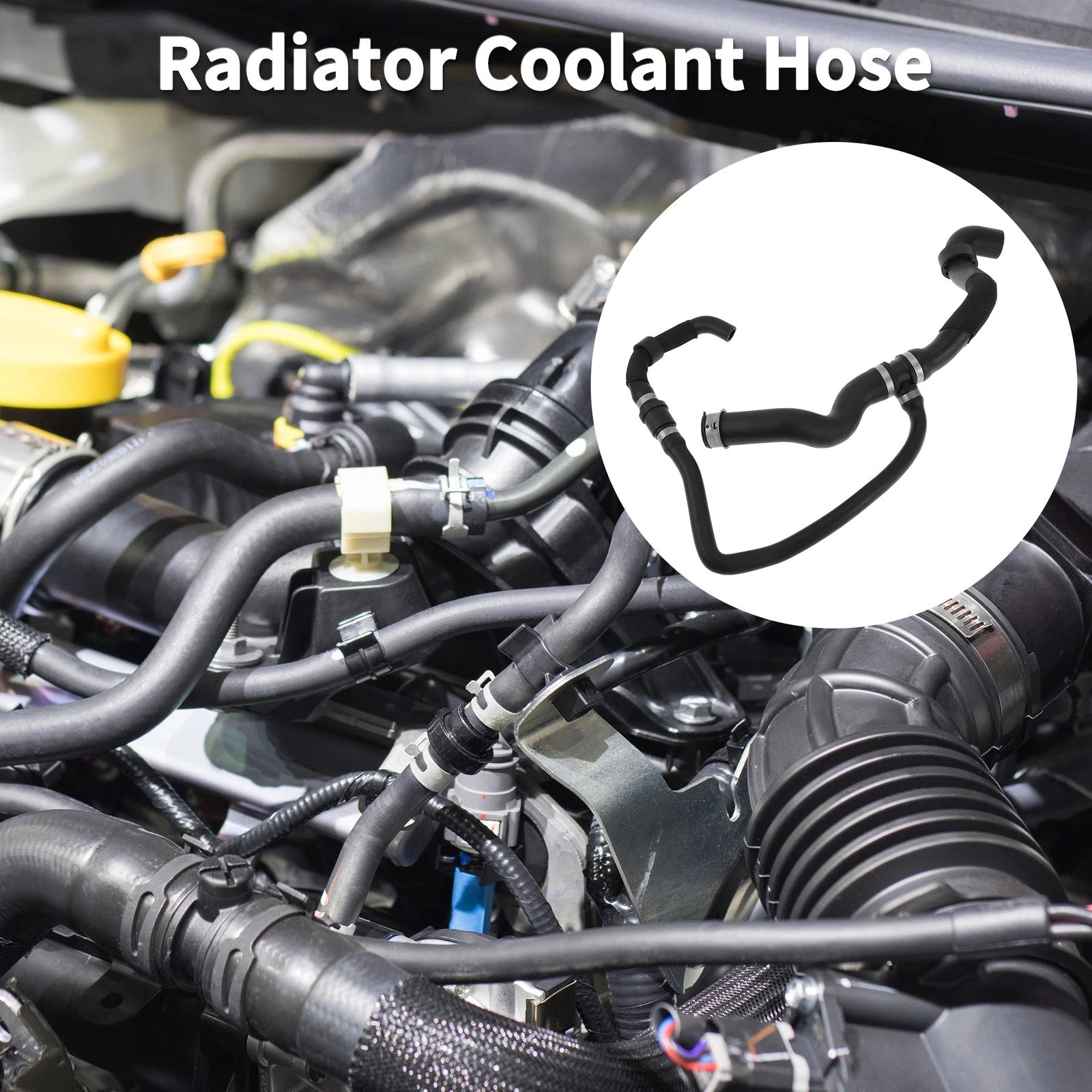 Radiator Coolant Hose for Mercedes-Benz GL320 ML320 (2007–2009) No.A1645011082 Rubber