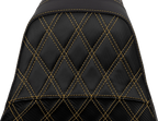 SADDLEMEN Pro Series SDC Performance Seat for Motorcycle (Carbon Fiber, Lumbar)