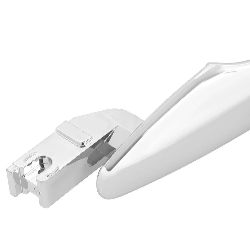 Front Left Exterior Door Handle w/Keyhole Chrome for Altima Pathfinder (2013–2019)