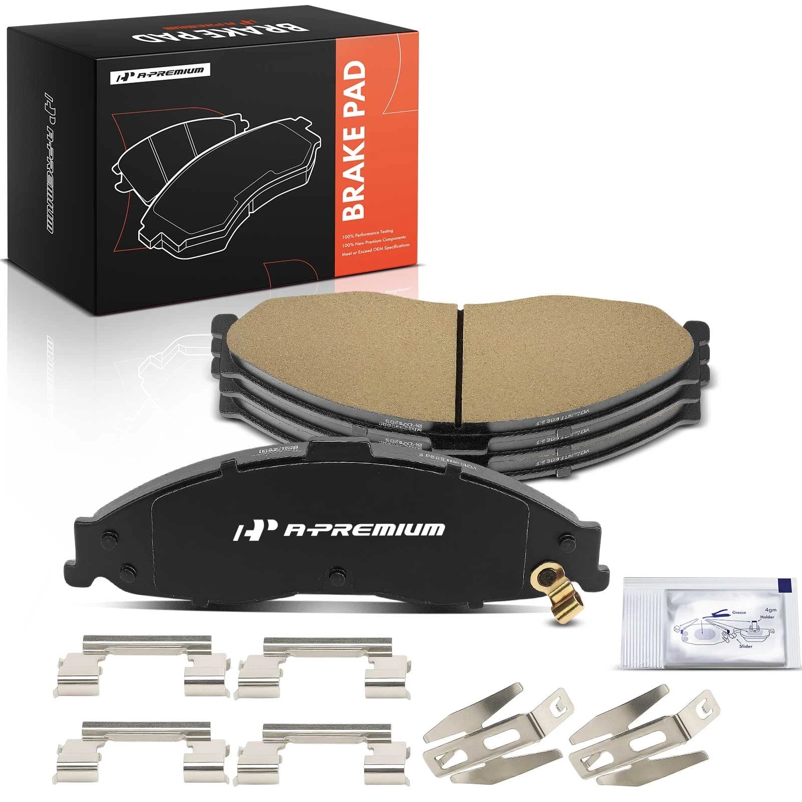 Ceramic Brake Pads Front for Chevrolet Camaro Pontiac Firebird (1998–2002)