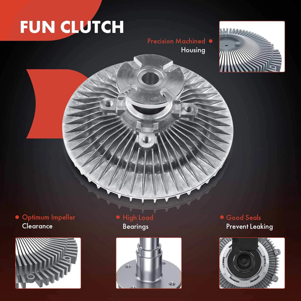 Radiator Fan Clutch for Ford F-150 F-250 F-350 Bronco (1980–1996)