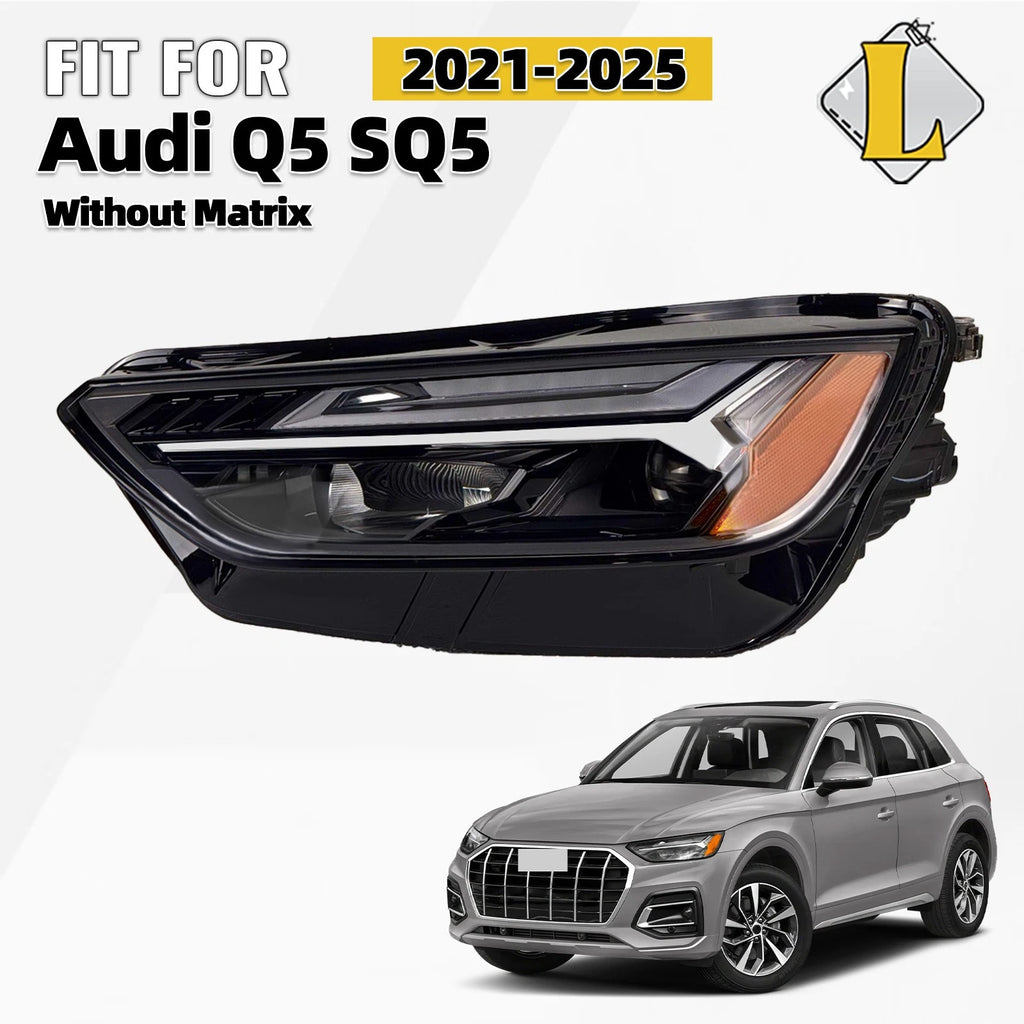 Left LED Headlight for Audi Q5 SQ5 (2021–2025) 80A941773F