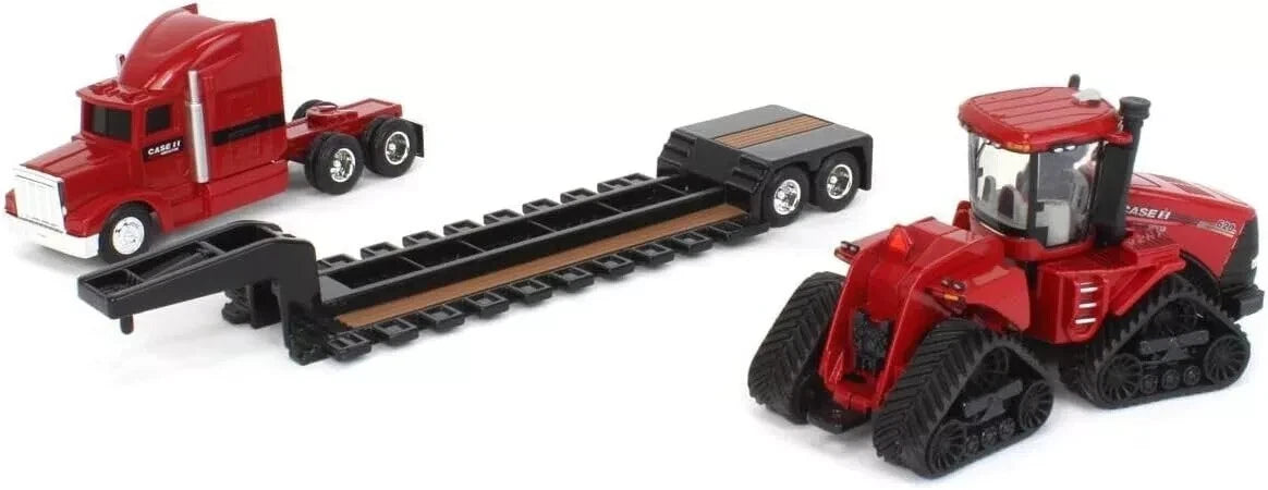 1/64 Case IH AFS Connect Steiger 620 Quadtrac with Semi & Lowboy Trailer