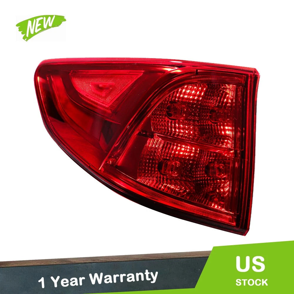Chrome Outer Left Tail Light Assembly LED for Honda Odyssey (2018–2023)