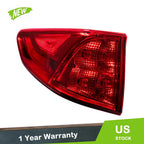 Chrome Outer Left Tail Light Assembly LED for Honda Odyssey (2018–2023)