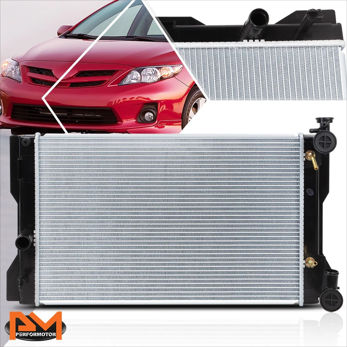 Full Aluminum Cooling Radiator for Toyota Corolla (2009–2013) DPI-13152