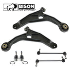 6pc Front Control Arm Sway Bar Link Ball Joint Kit for Dodge Journey (2009–2020)