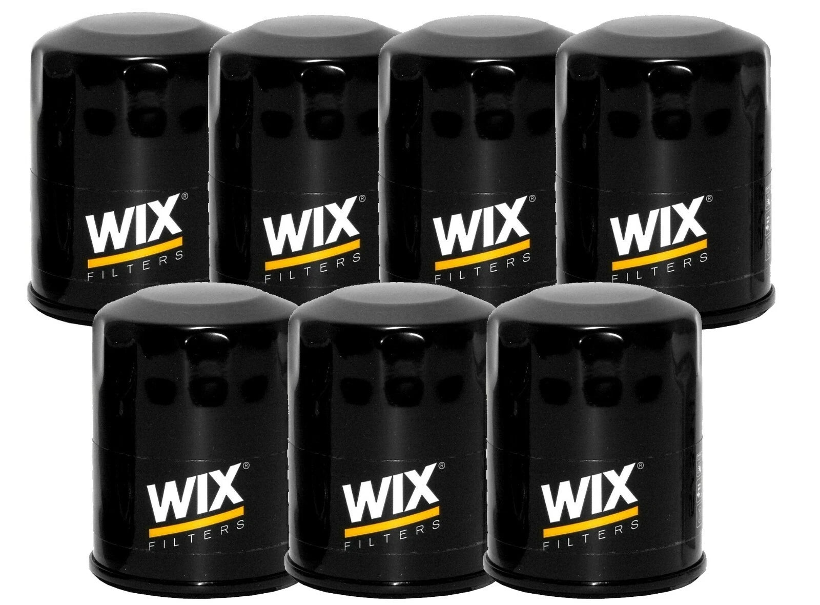 Set of 7 Engine Oil Filters for Chrysler Dodge Eagle Ford Mazda Mitsubishi